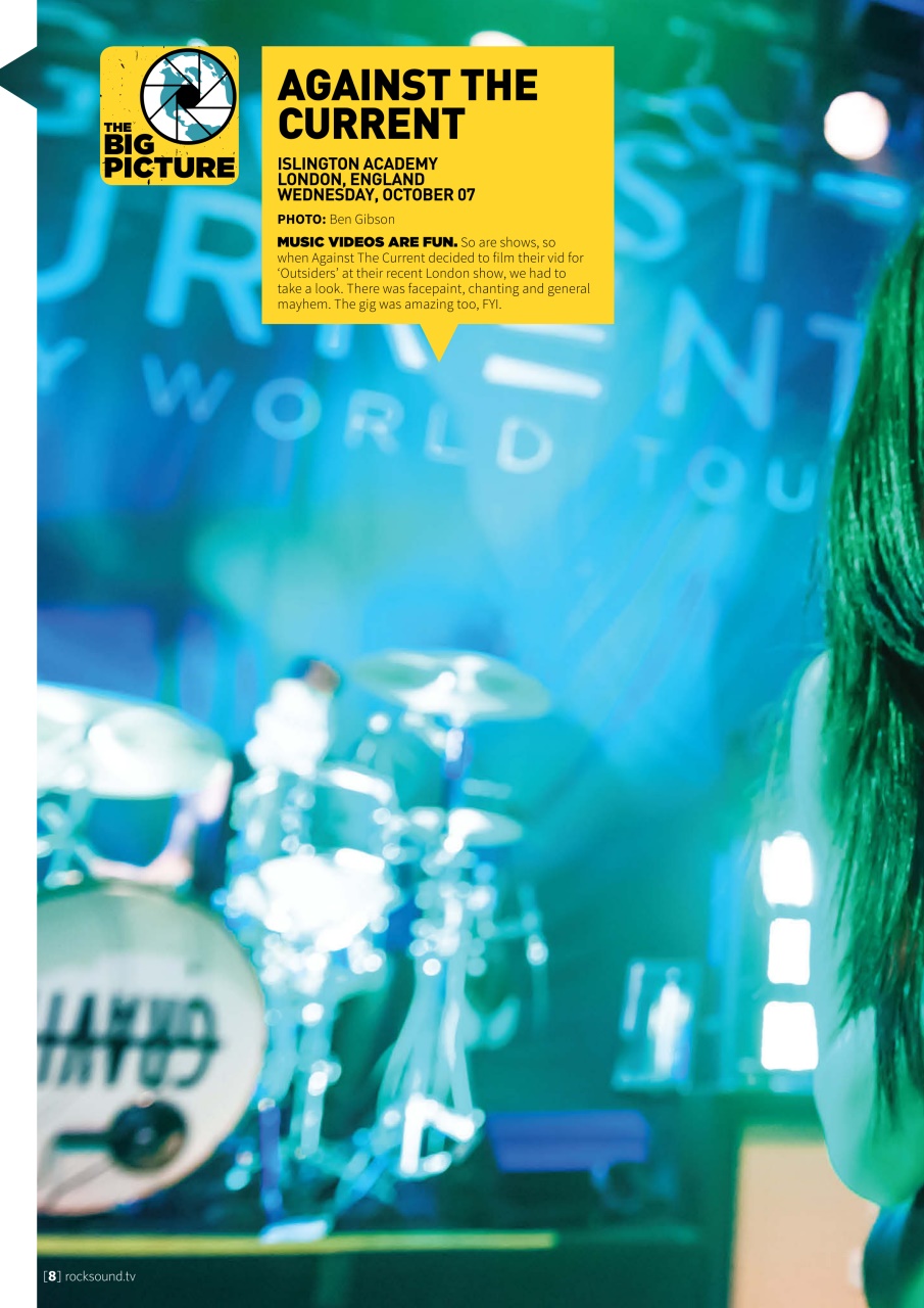 Rock Sound Magazine Preview Pages