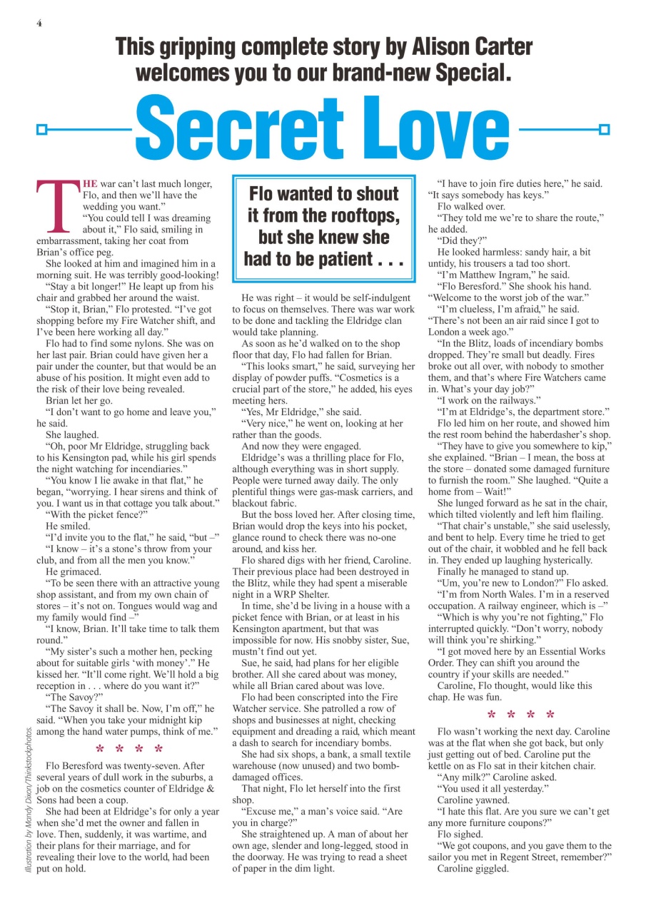 The People’s Friend Special Preview Pages
