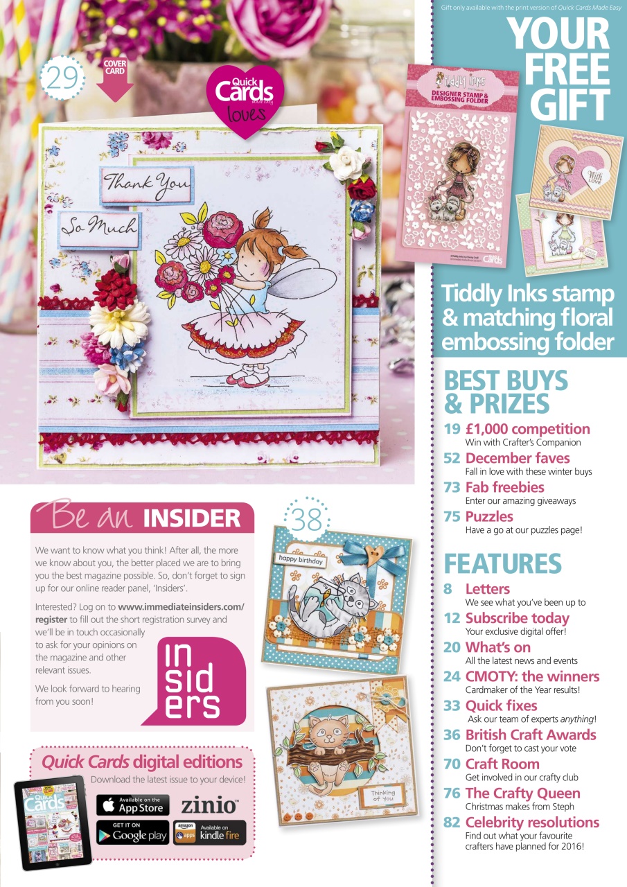 Quick Cards Made Easy Preview Pages