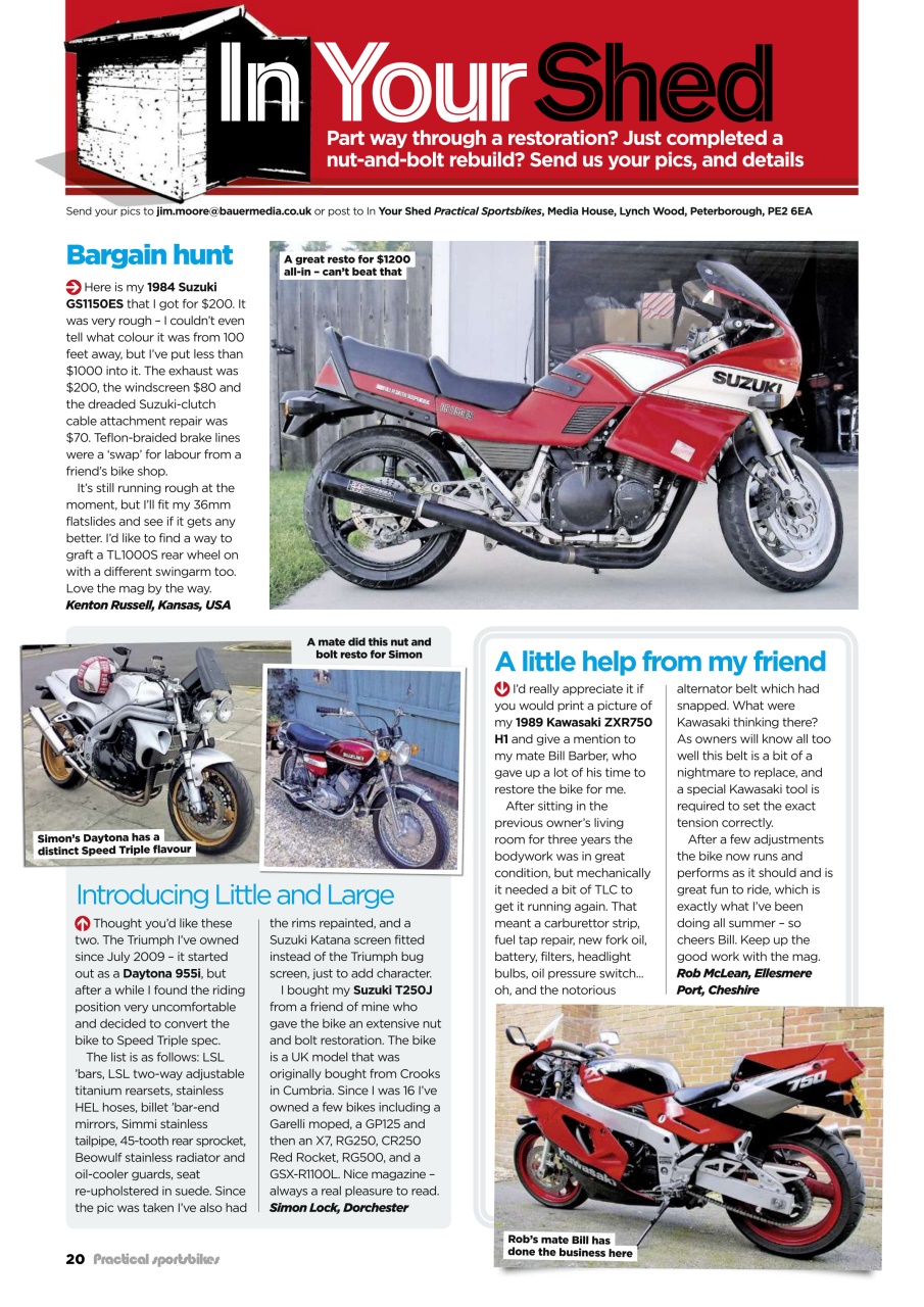 Practical Sportsbikes Preview Pages