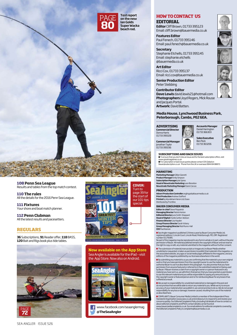 Sea Angler Preview Pages