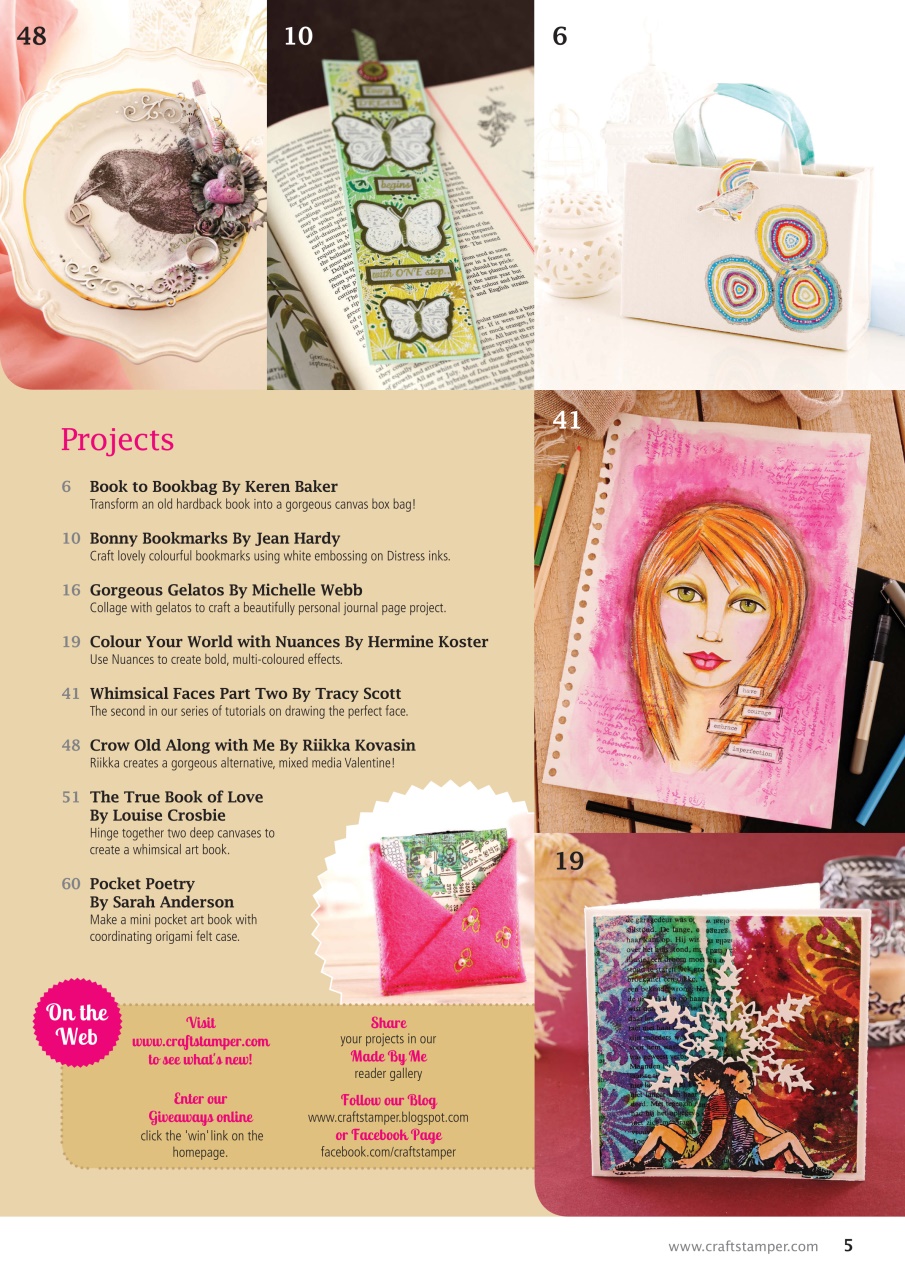 Craft Stamper Preview Pages