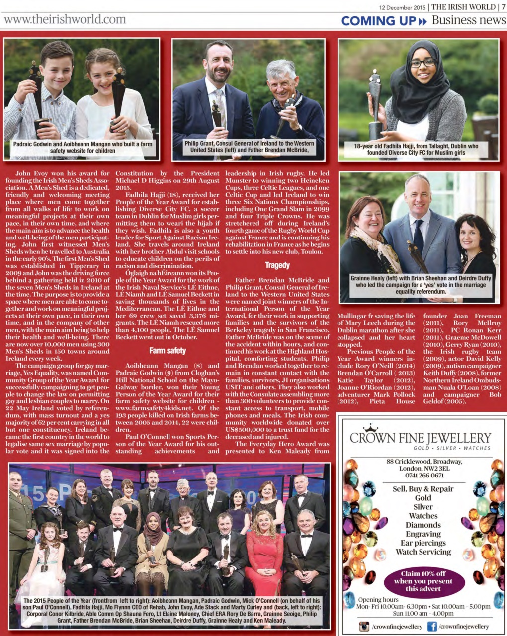 Irish World Preview Pages