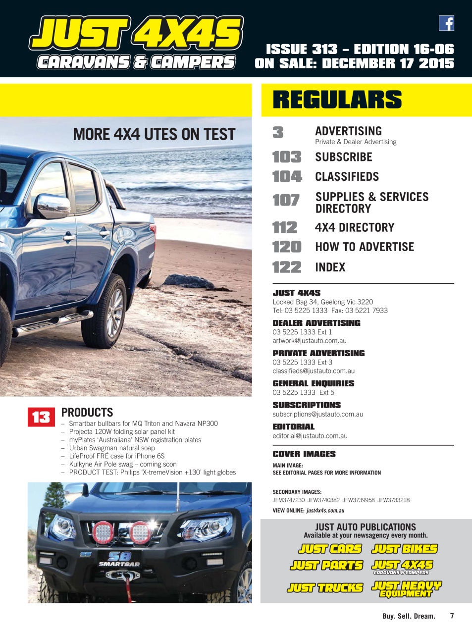 JUST 4X4S Preview Pages