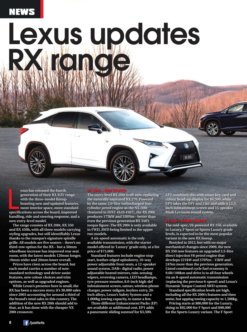 JUST 4X4S Preview Pages