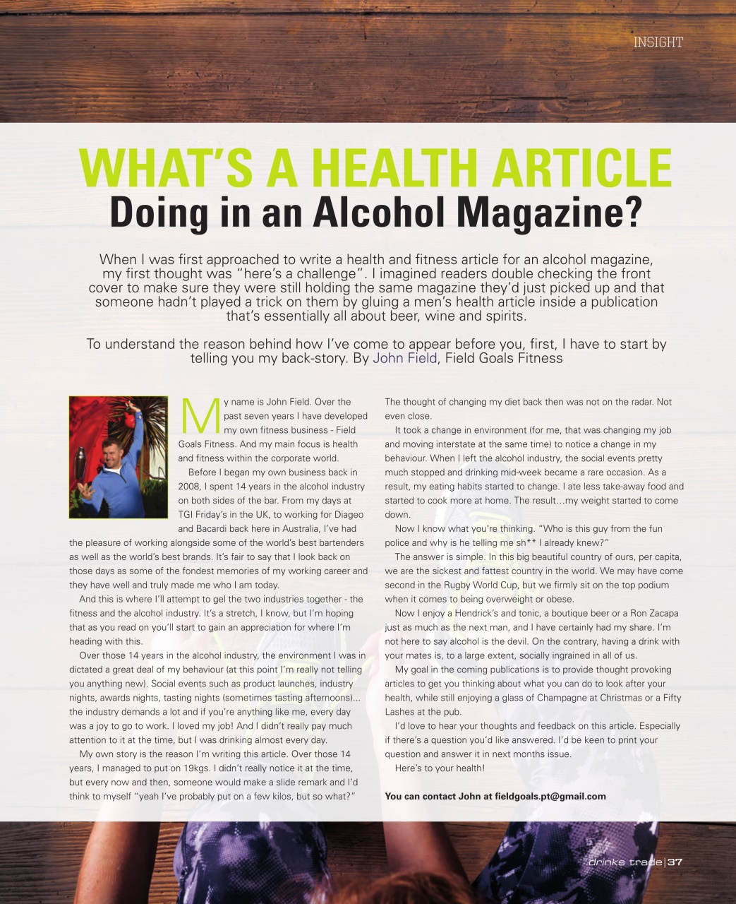 Drinks Trade Preview Pages