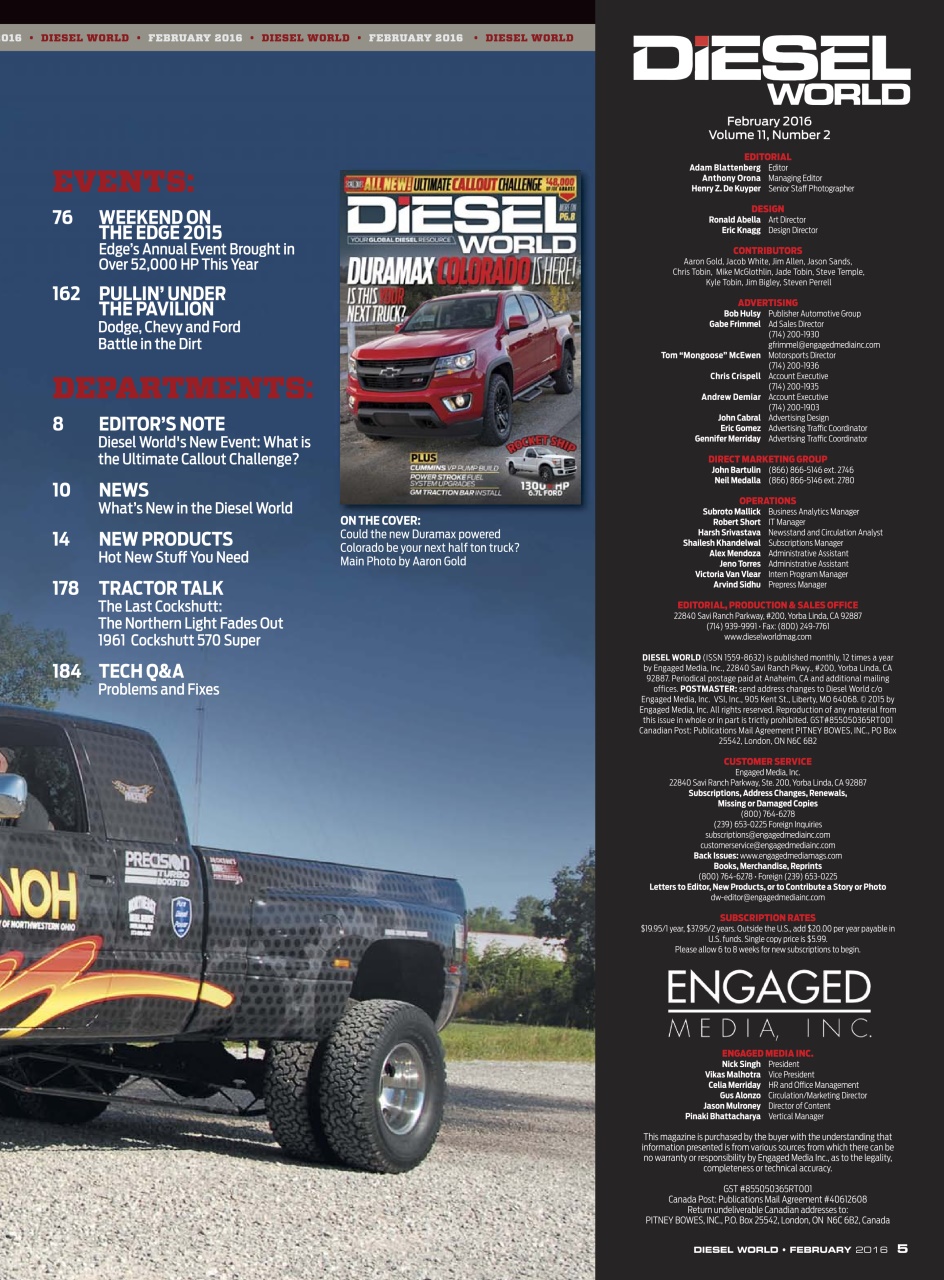 Diesel World Preview Pages