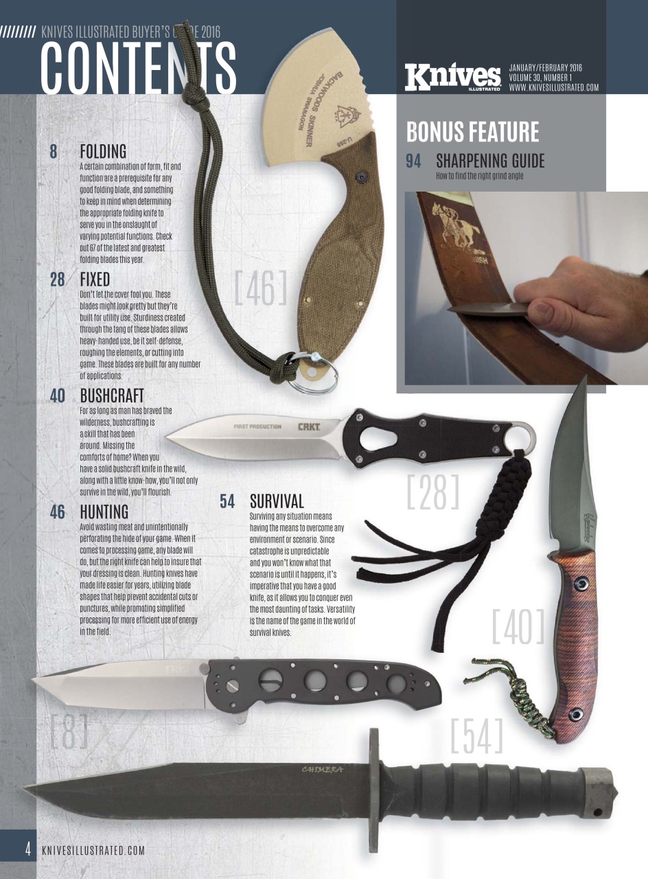 Knives Illustrated Preview Pages
