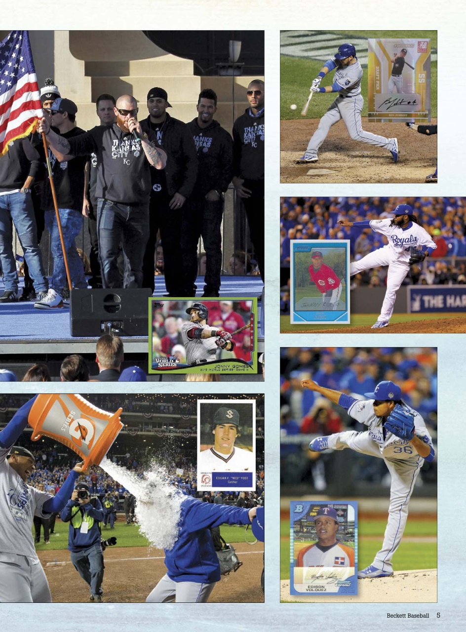 Beckett Baseball Magazine Preview Pages