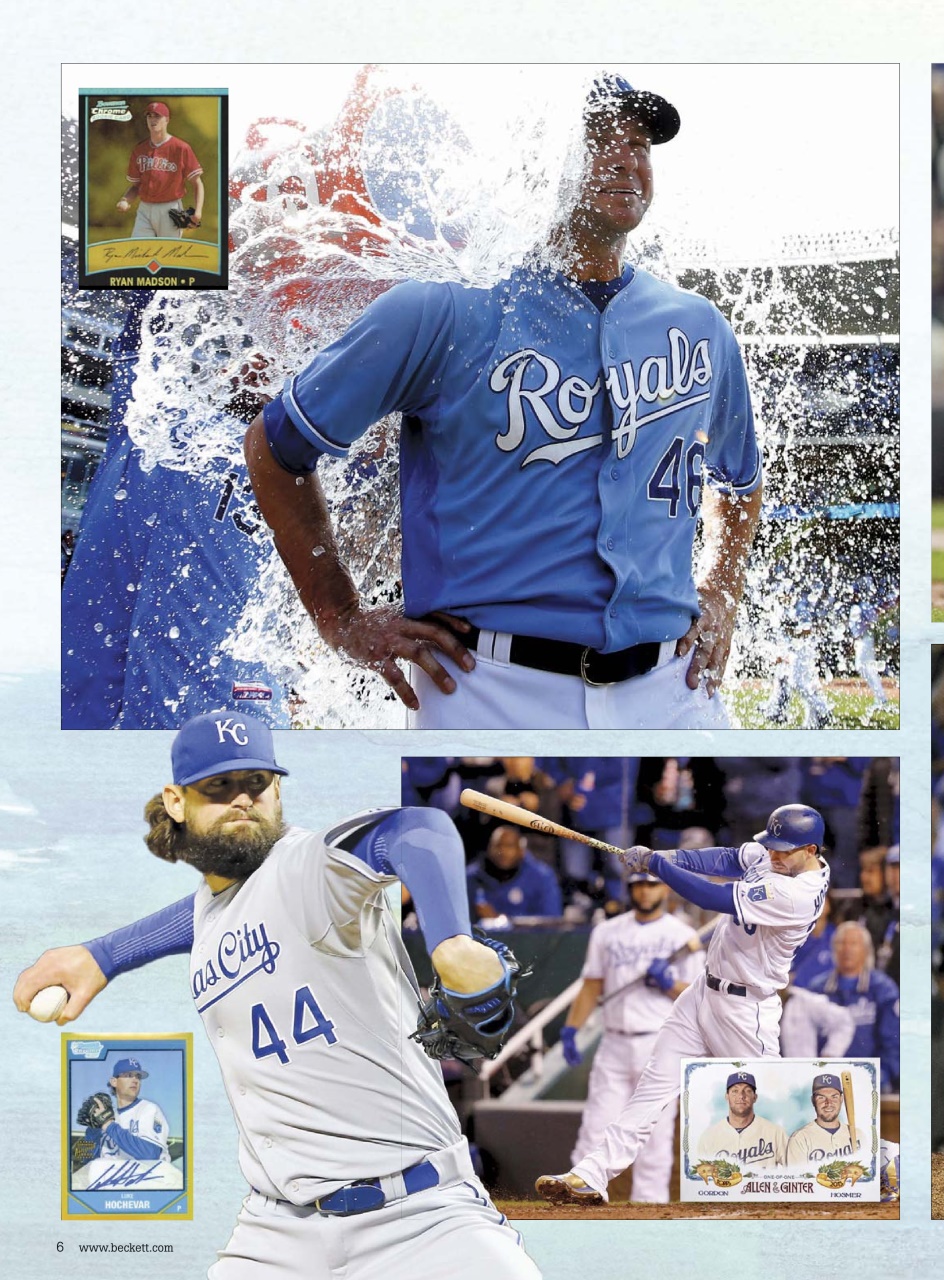 Beckett Baseball Magazine Preview Pages