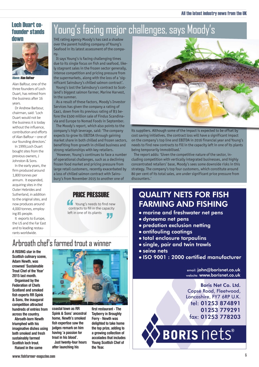 Fish Farmer Magazine Preview Pages