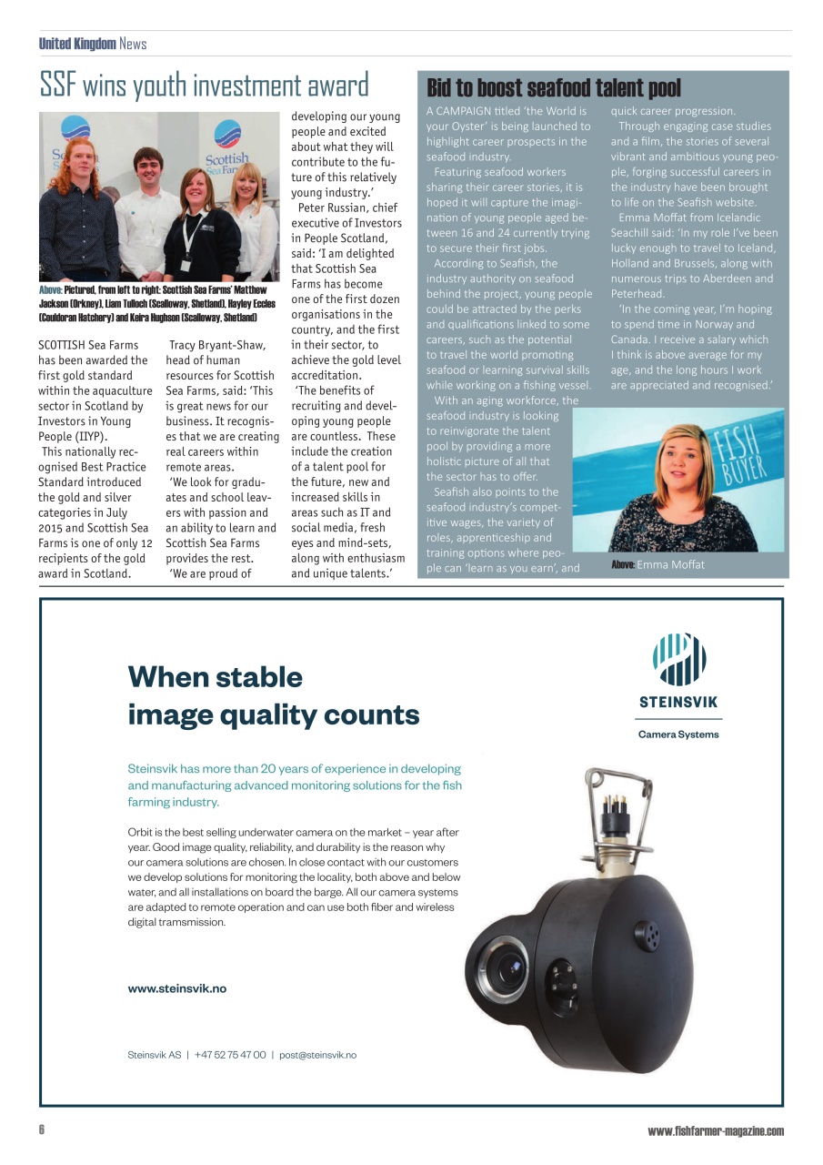 Fish Farmer Magazine Preview Pages