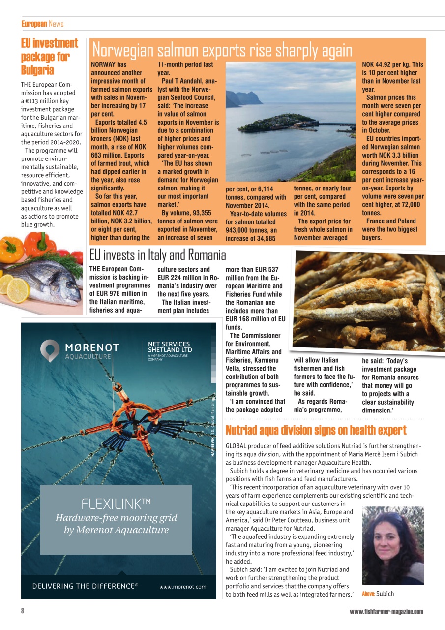 Fish Farmer Magazine Preview Pages