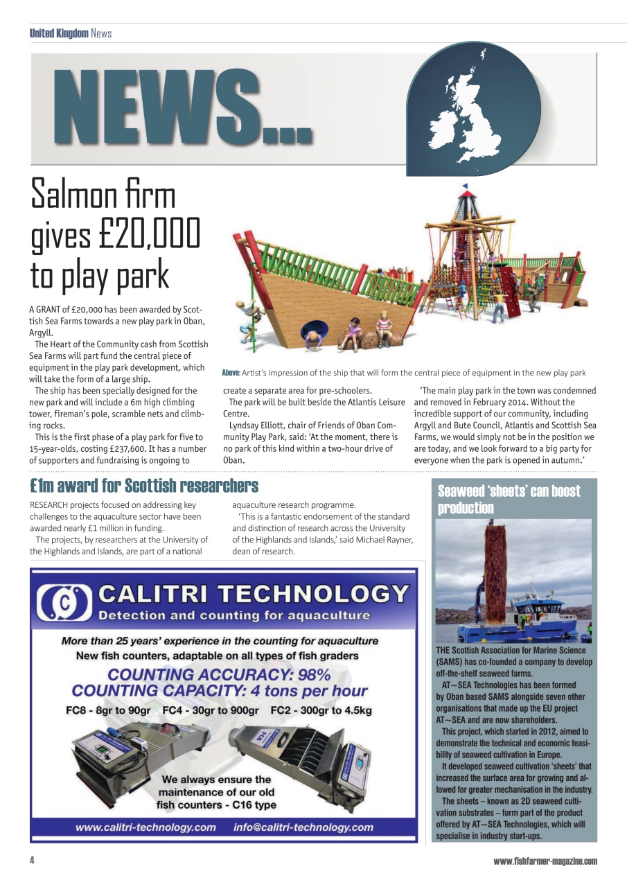 Fish Farmer Magazine Preview Pages