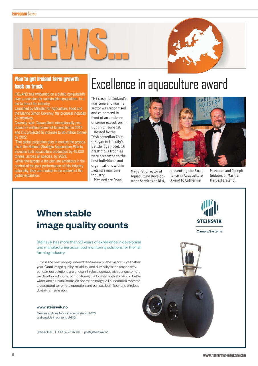 Fish Farmer Magazine Preview Pages