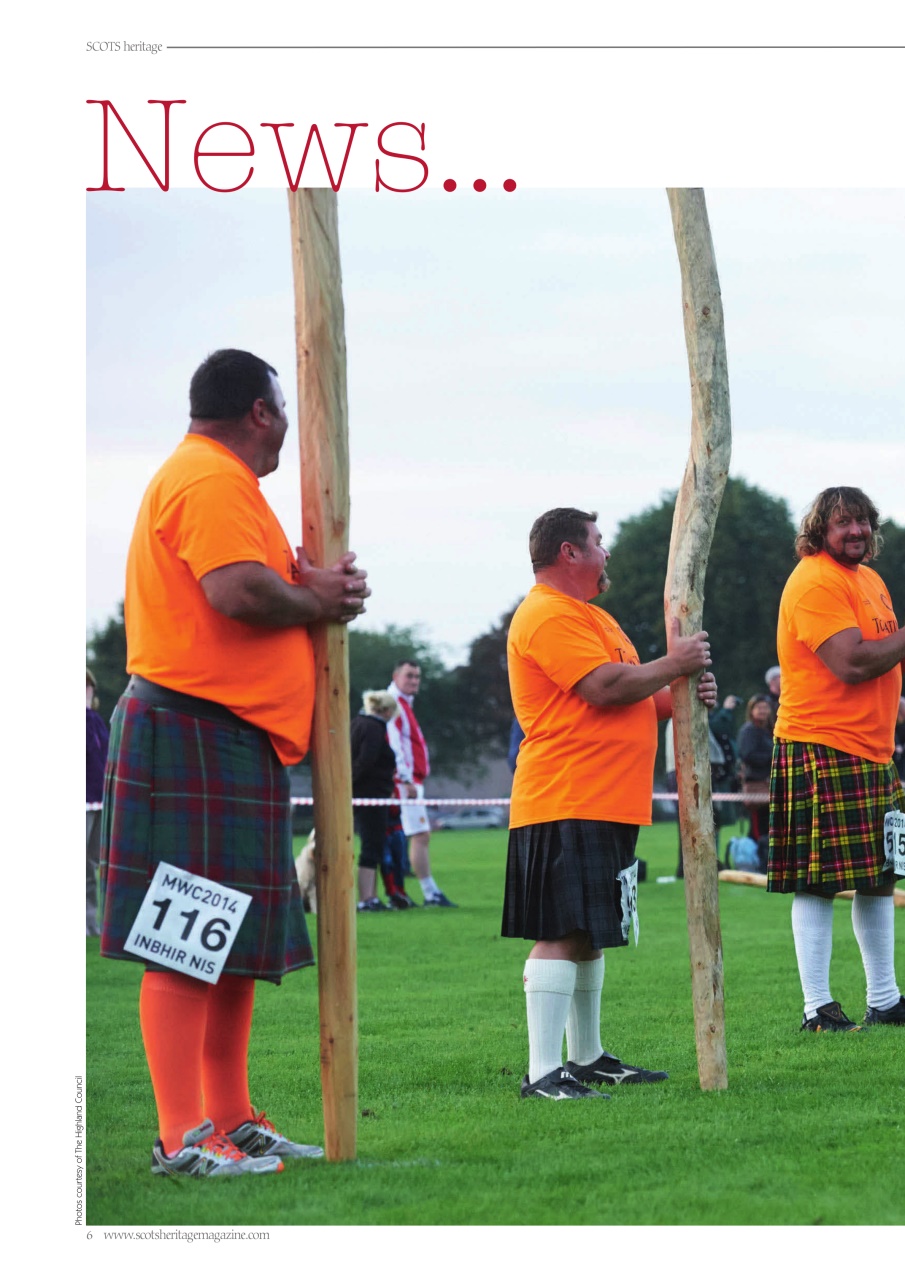 Scots Heritage Magazine Preview Pages