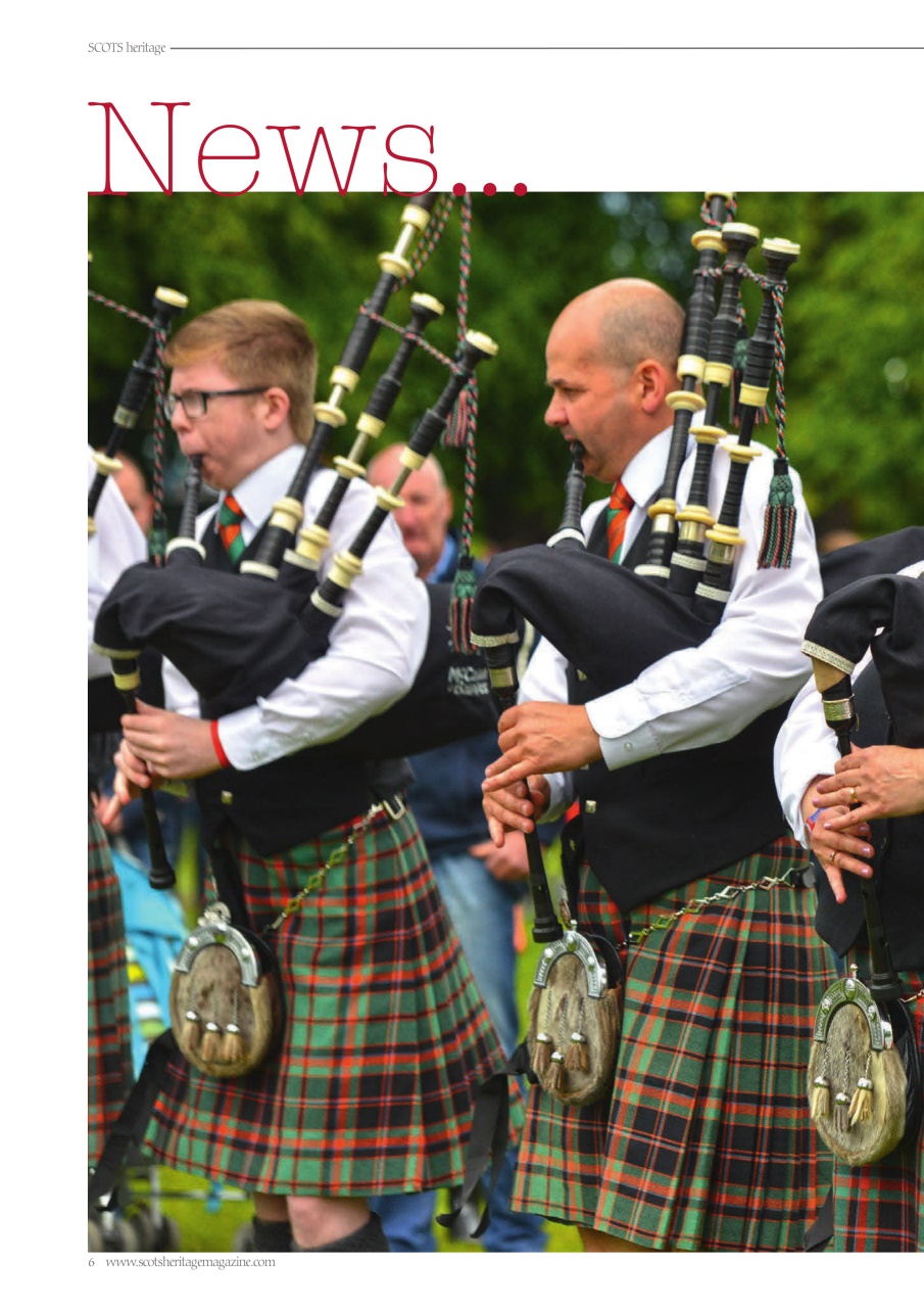 Scots Heritage Magazine Preview Pages