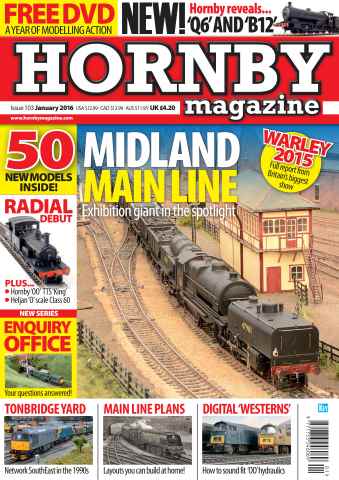 Hornby Magazine issue January 2016