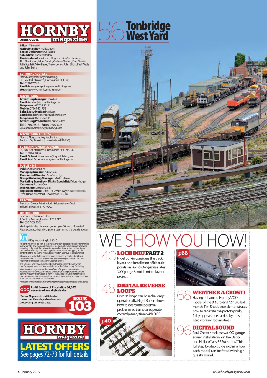 Hornby Magazine Preview Pages