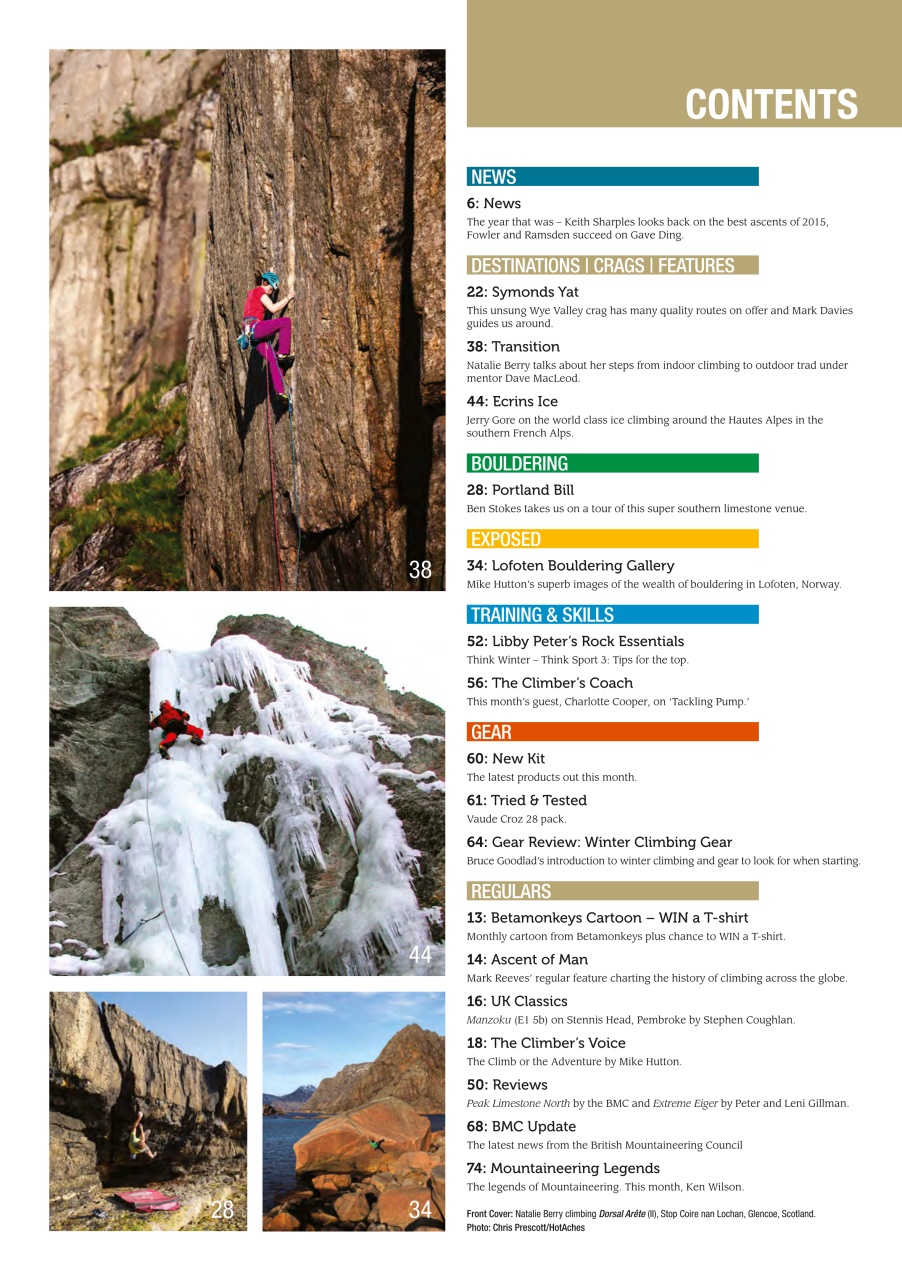 Climber Preview Pages
