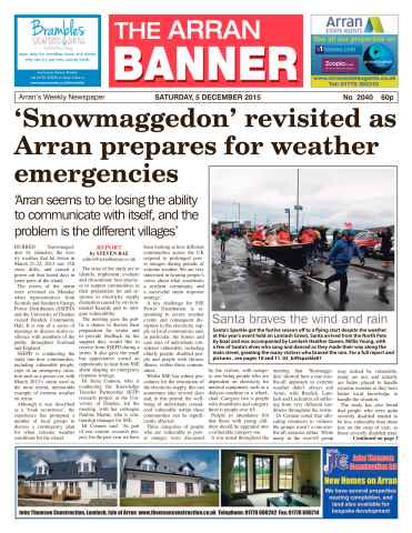 Arran Banner issue 5 December 2015