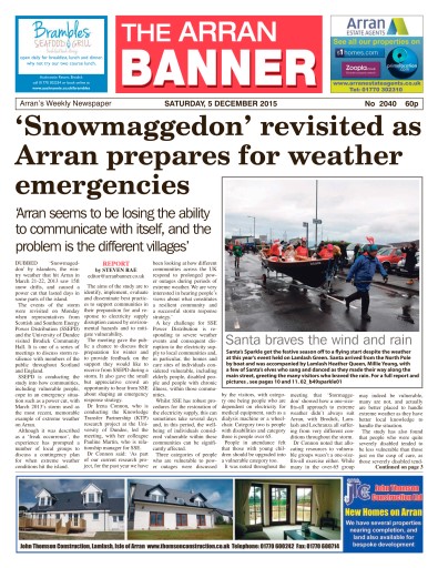 Arran Banner issue 