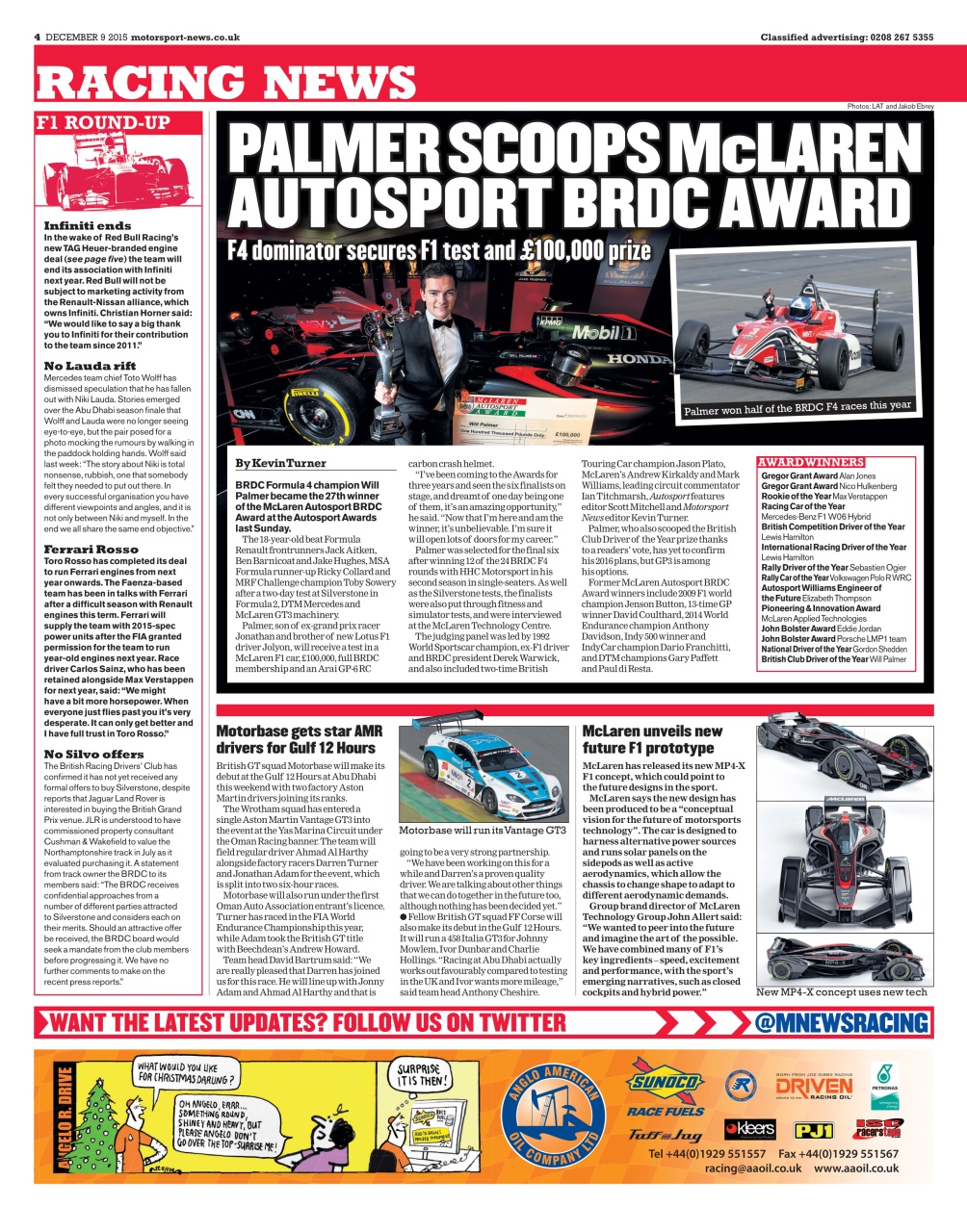 Motorsport News Preview Pages
