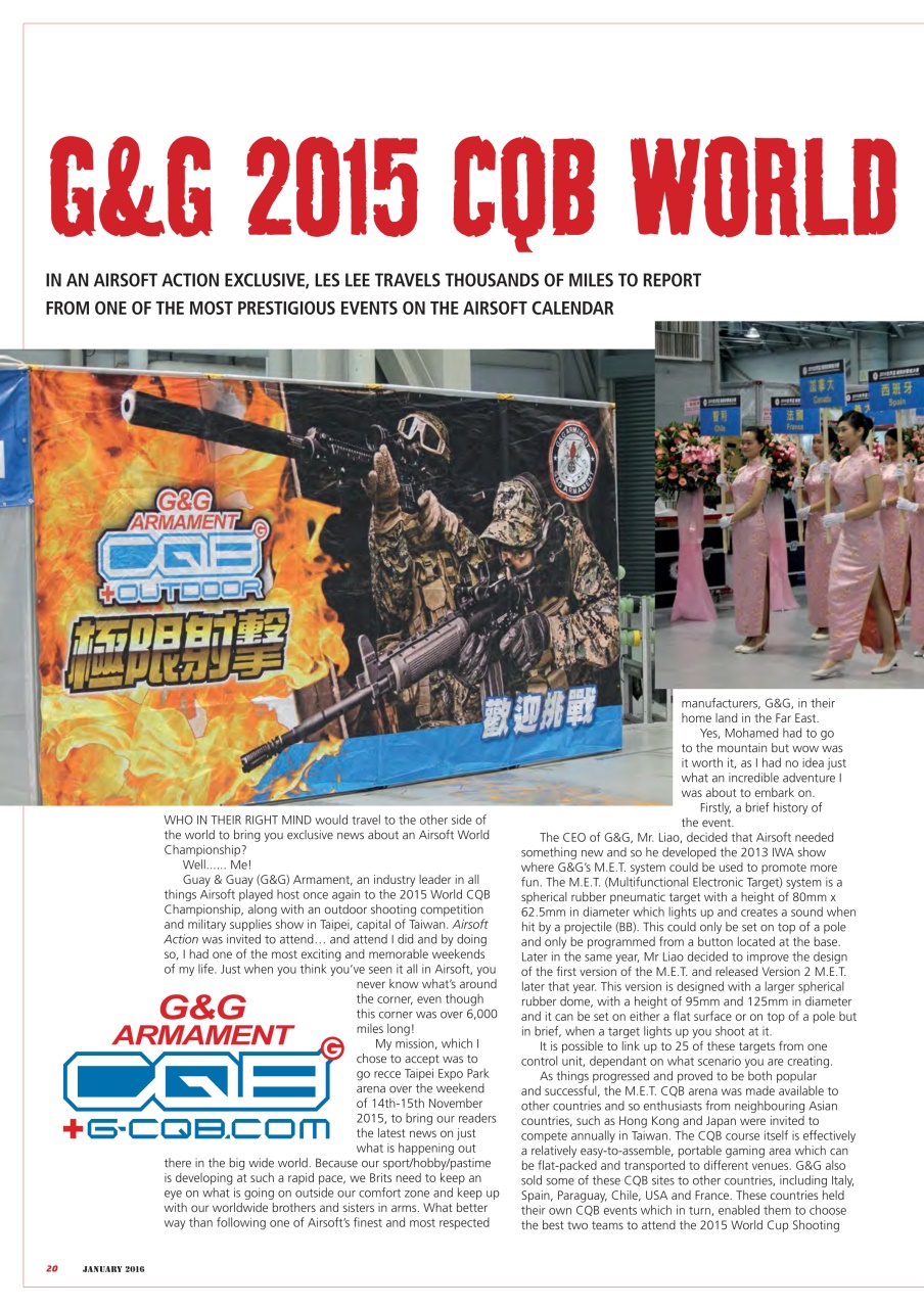 Airsoft Action Preview Pages