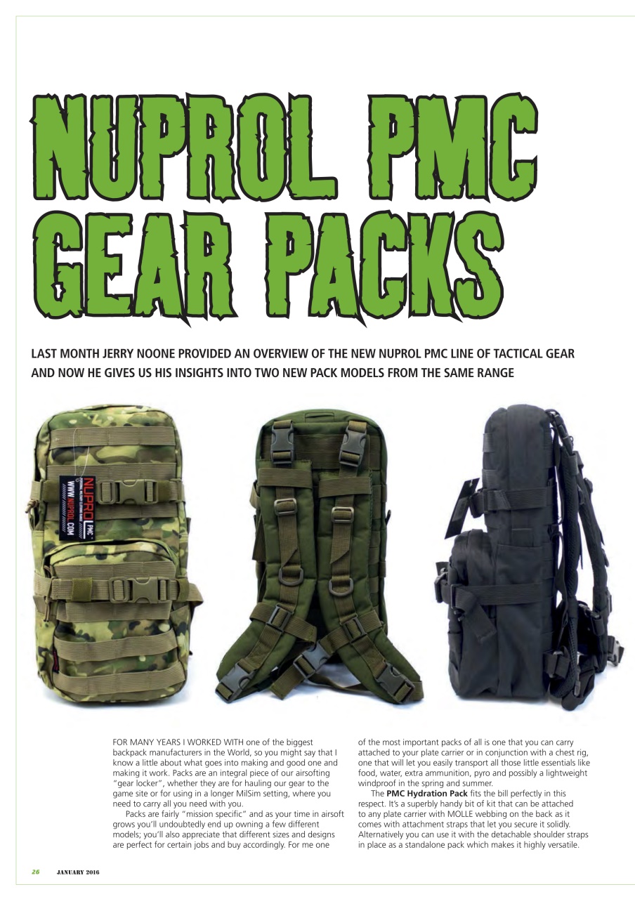 Airsoft Action Preview Pages