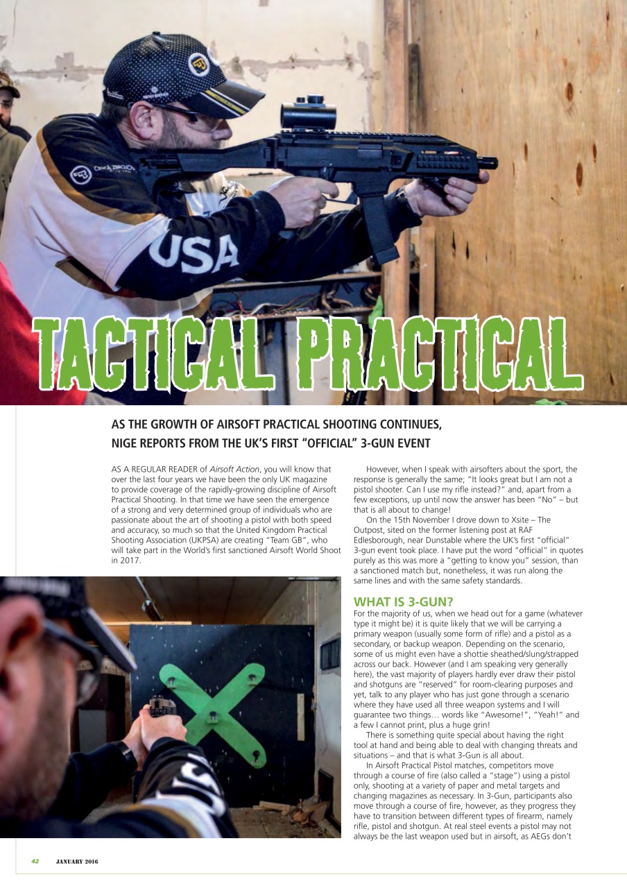 Airsoft Action Preview Pages