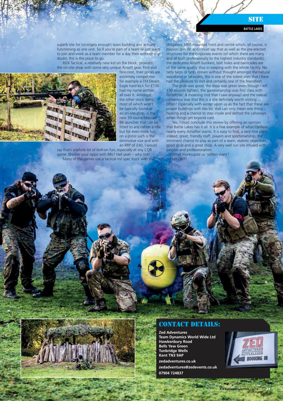 Airsoft Action Preview Pages