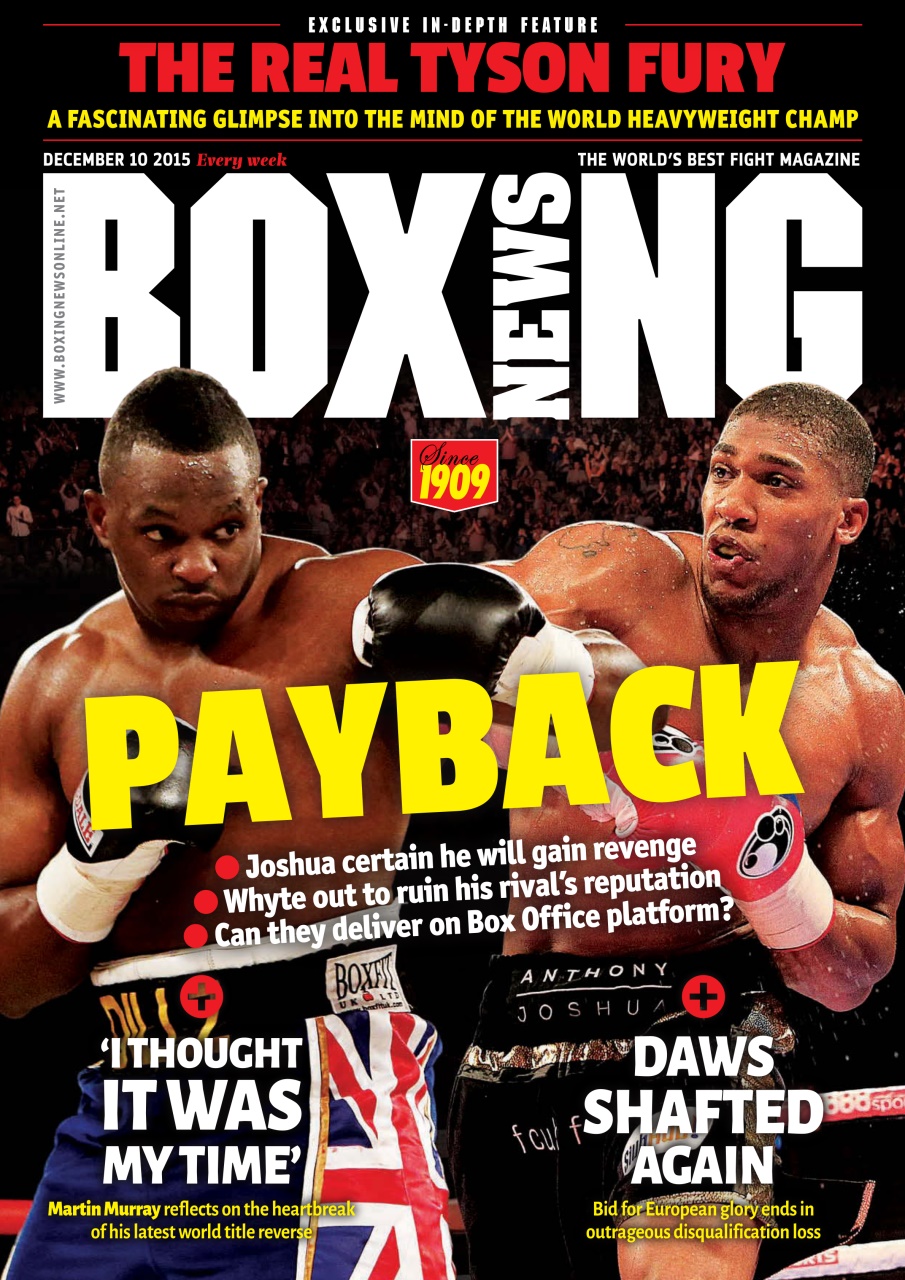 Boxing News Preview Pages