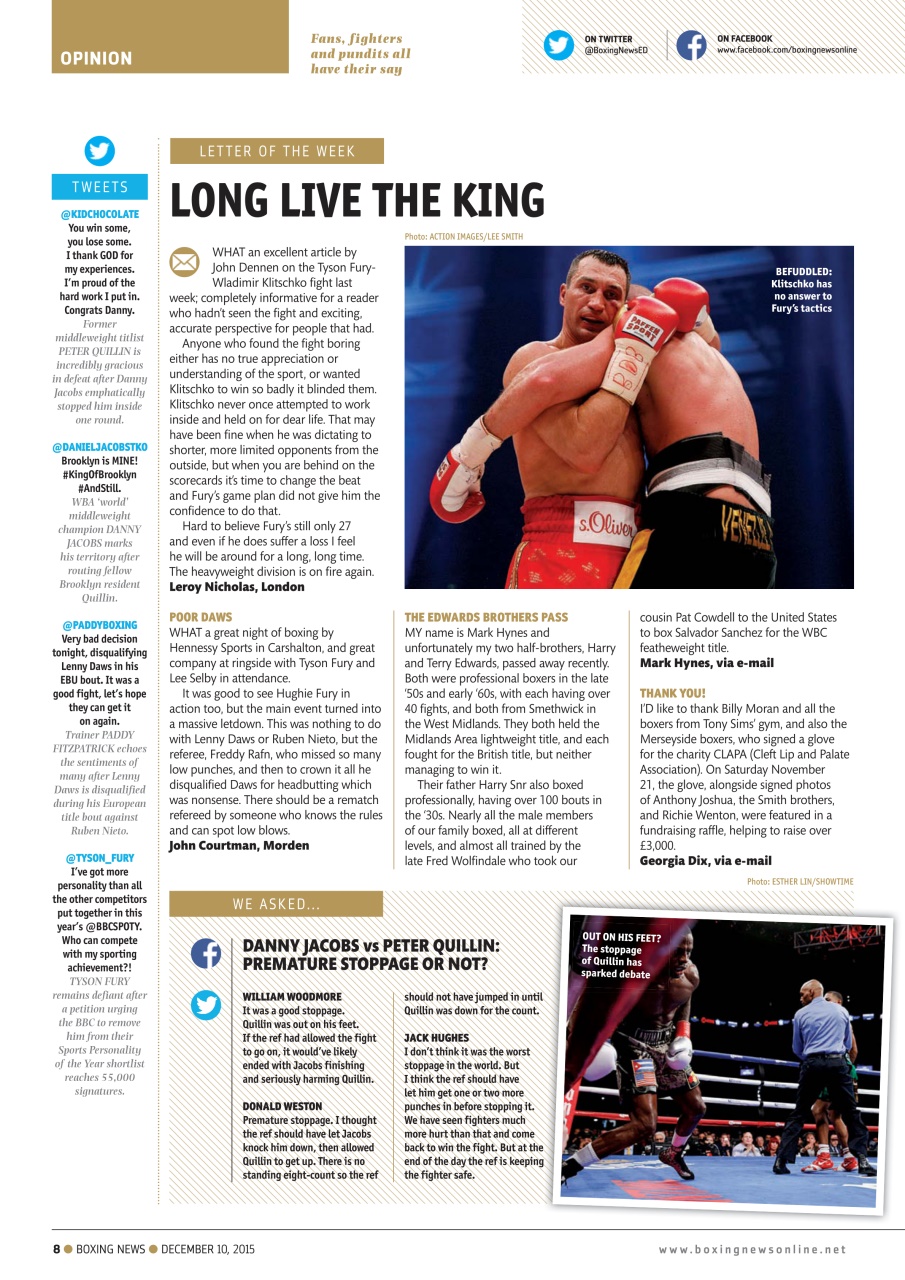 Boxing News Preview Pages