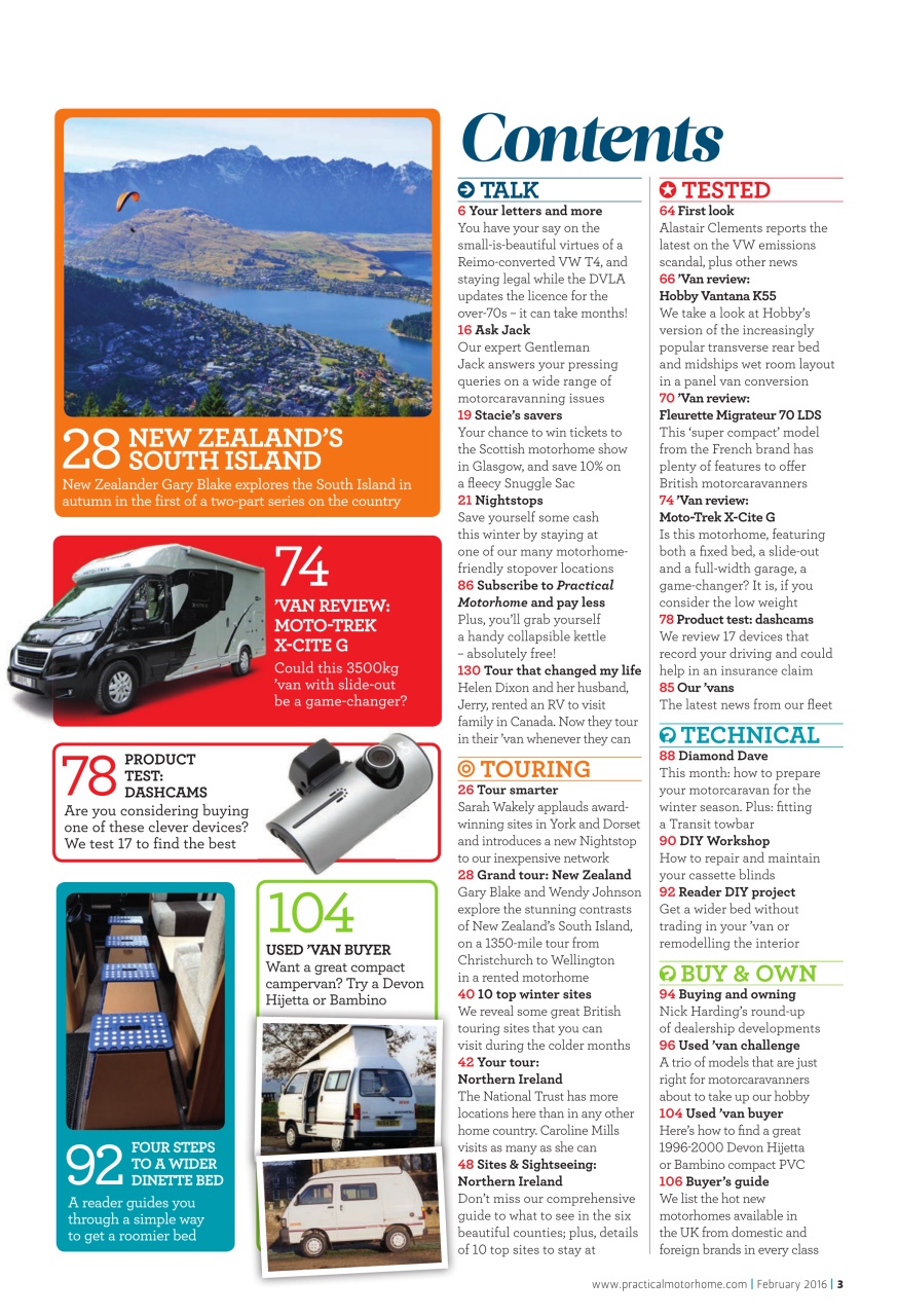 Practical Motorhome Preview Pages