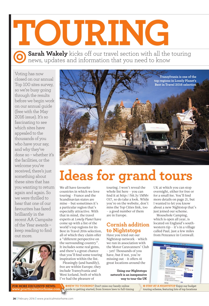 Practical Motorhome Preview Pages