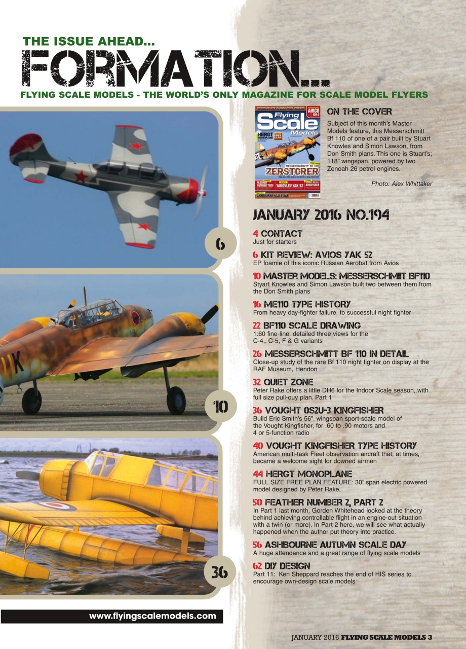 Flying Scale Models Preview Pages