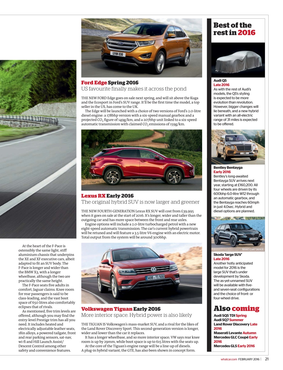 What Car? Preview Pages