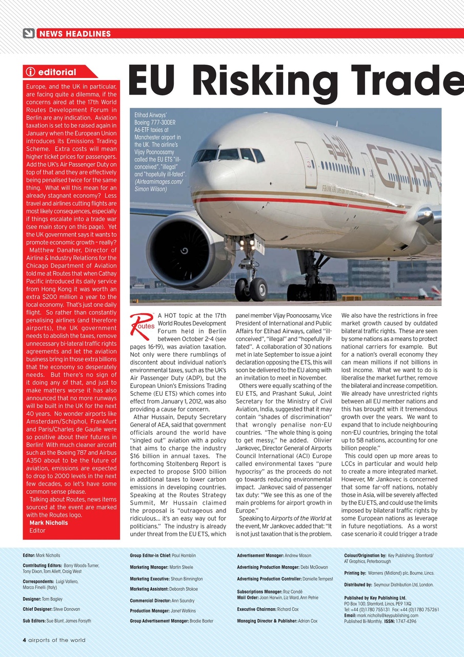 Airports of the World Preview Pages