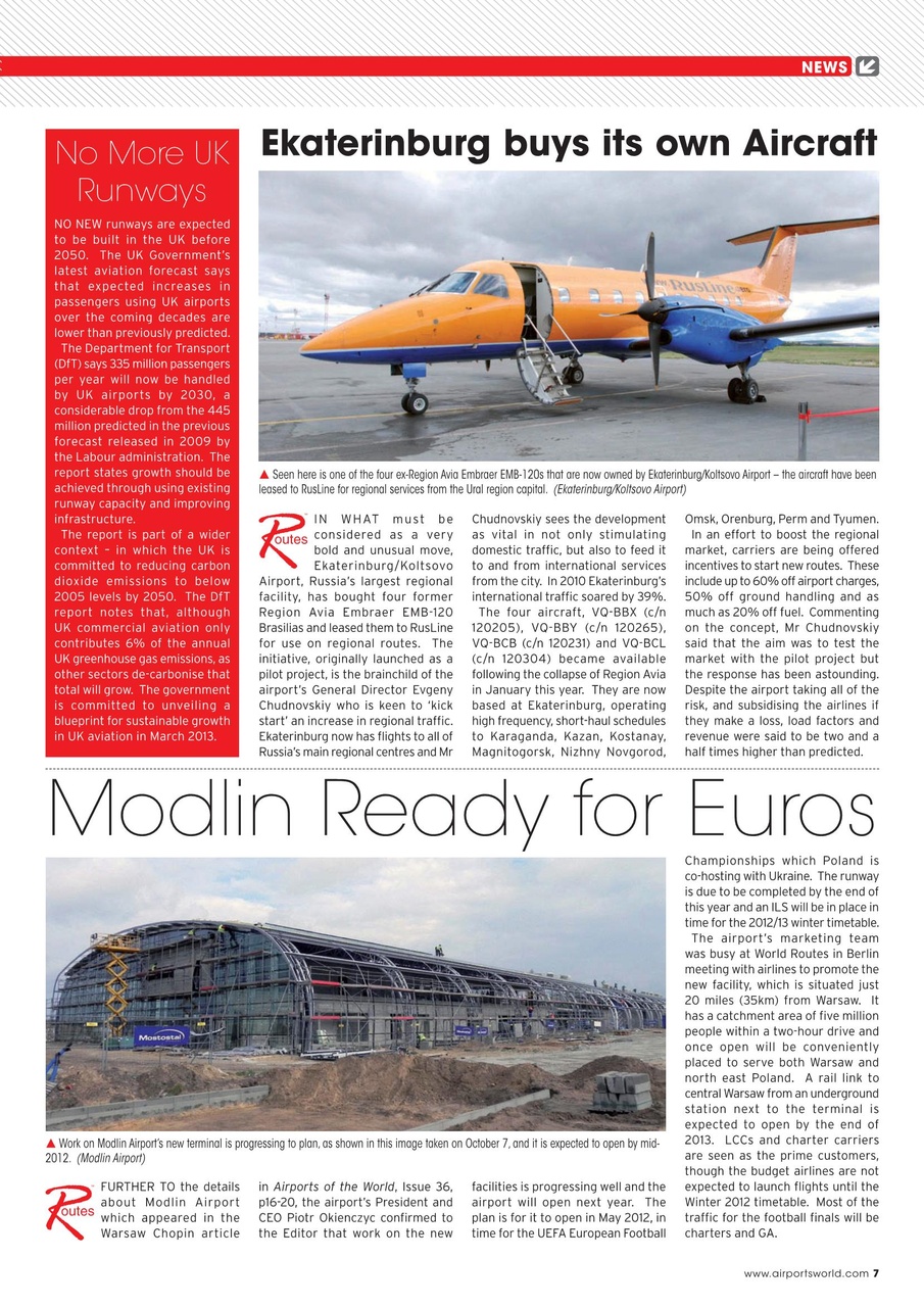 Airports of the World Preview Pages