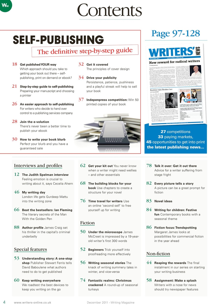 Writing Magazine Preview Pages