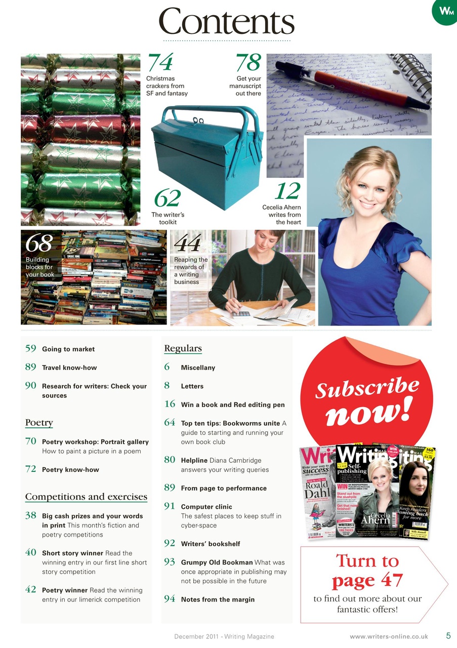 Writing Magazine Preview Pages