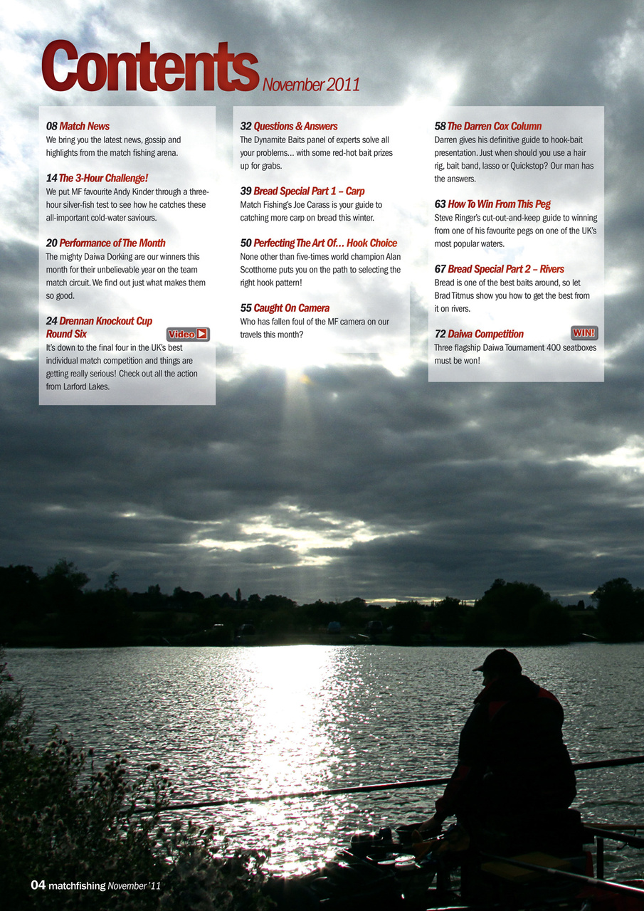 Match Fishing Preview Pages