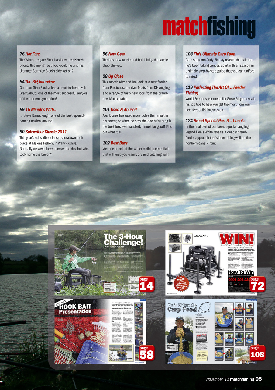 Match Fishing Preview Pages