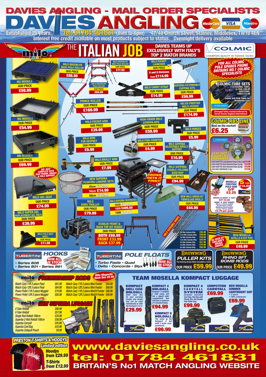 Match Fishing Preview Pages