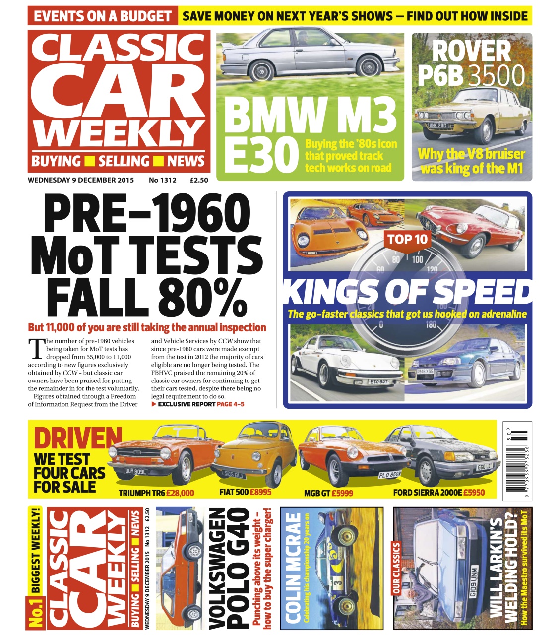 Classic Car Weekly Preview Pages