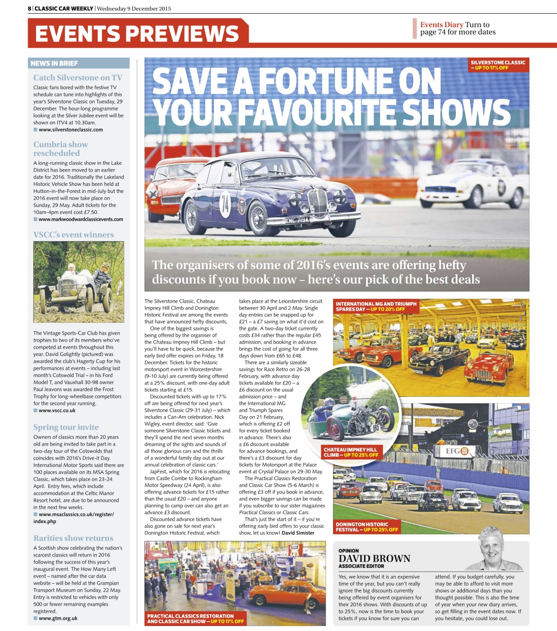 Classic Car Weekly Preview Pages