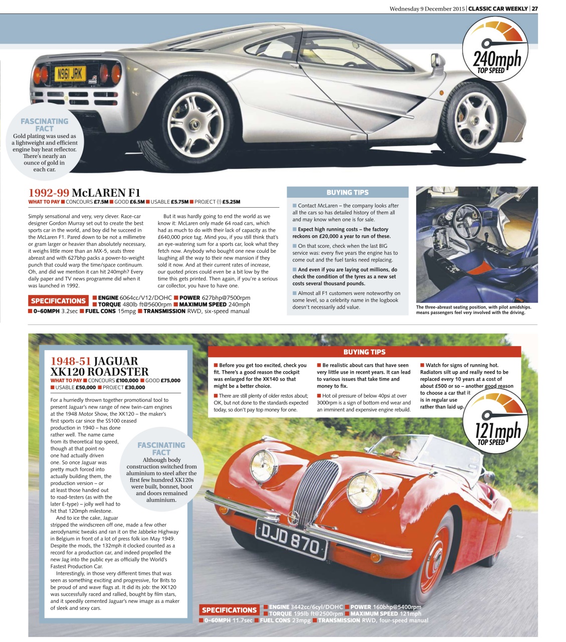 Classic Car Weekly Preview Pages