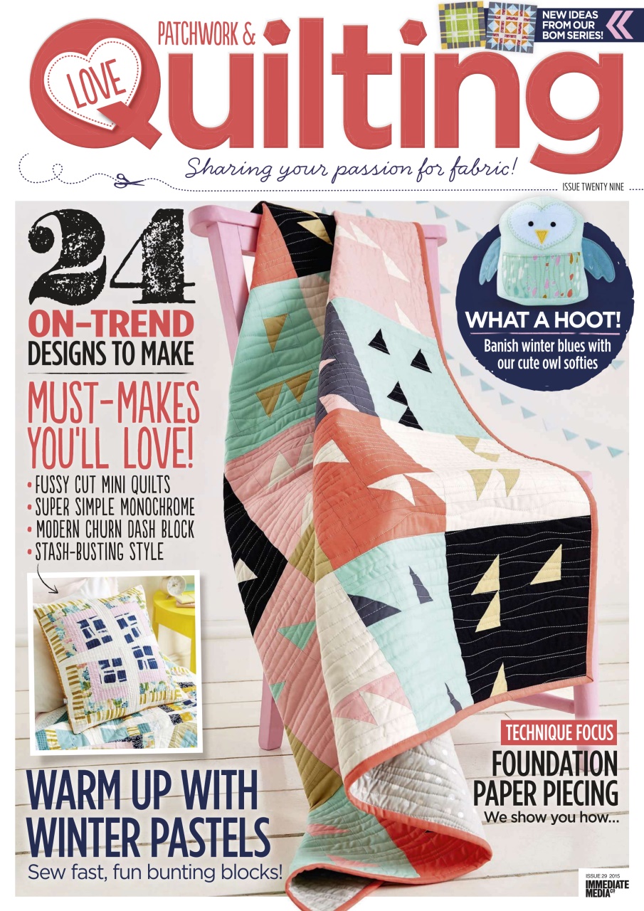 Love Patchwork & Quilting Preview Pages
