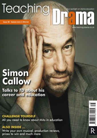 Drama and Theatre issue Autumn Term 2