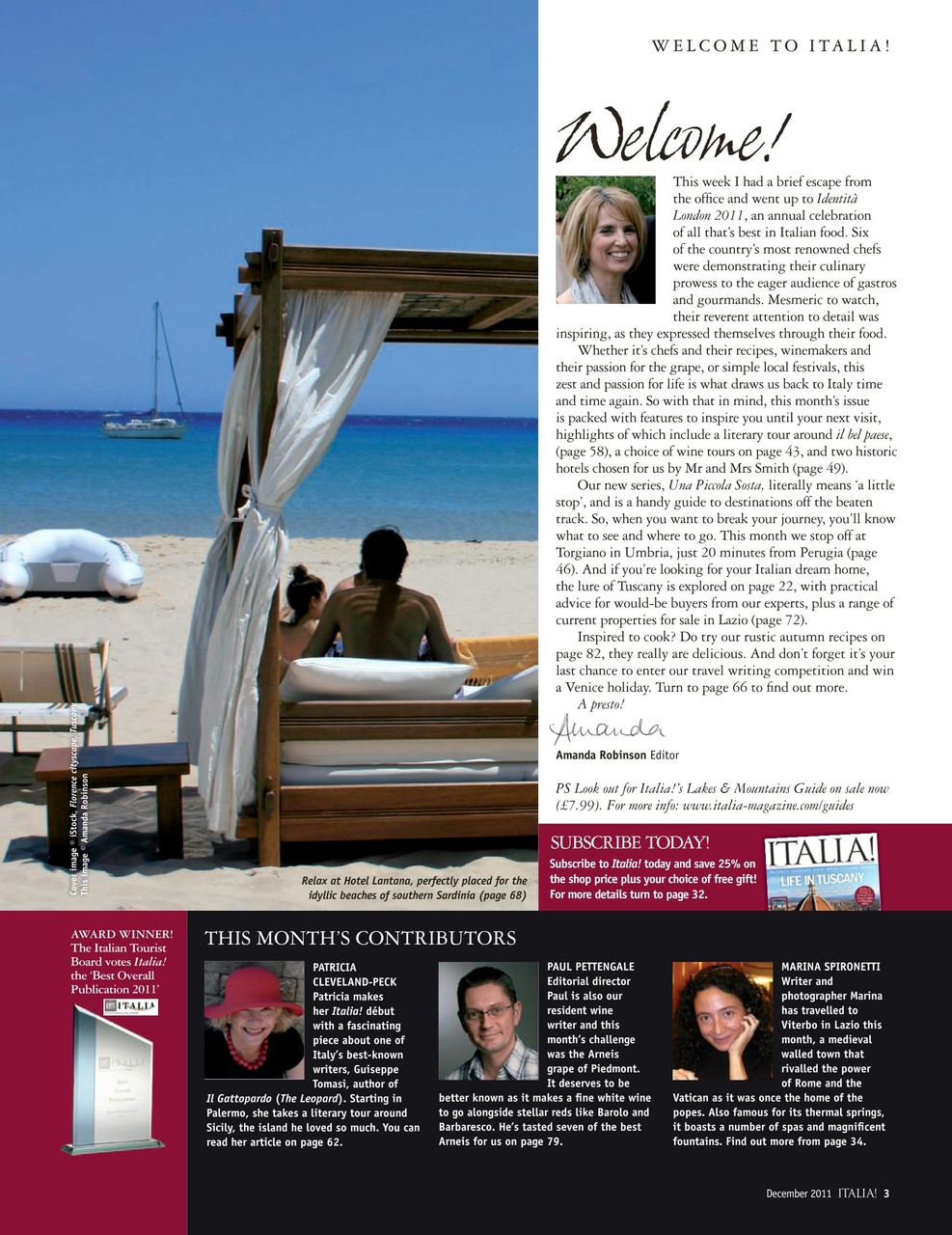 Italia! Preview Pages